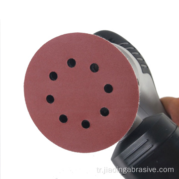 150 mm kırmızı aşındırıcı cırt cırt zımpara diski